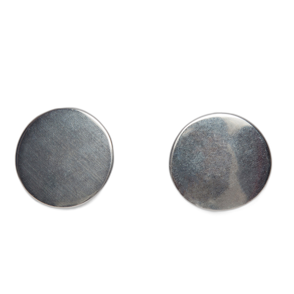 The Sudan | Cowhide Round Drop Earrings