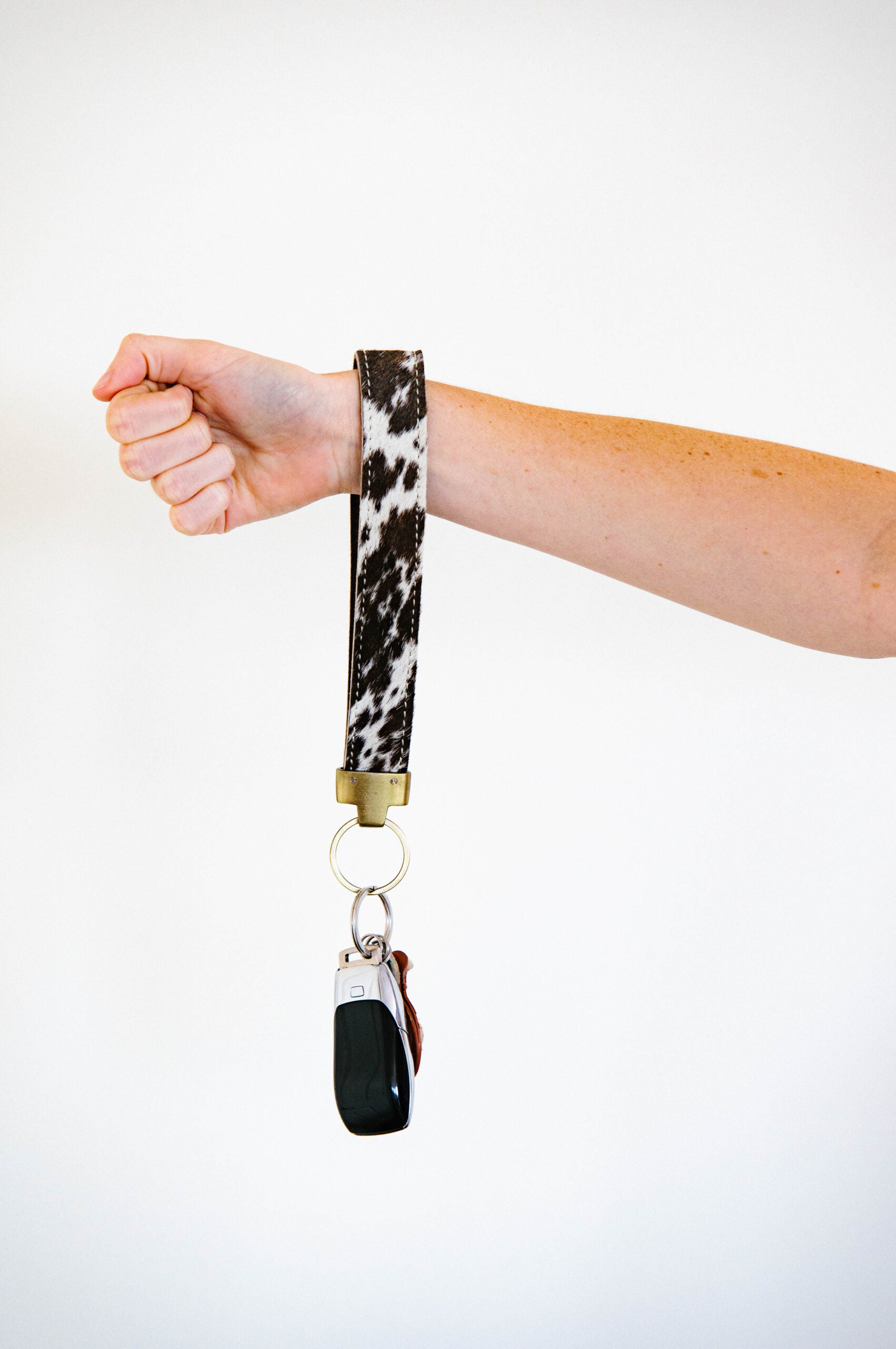 Cowhide Wristlet Keyring | CA07