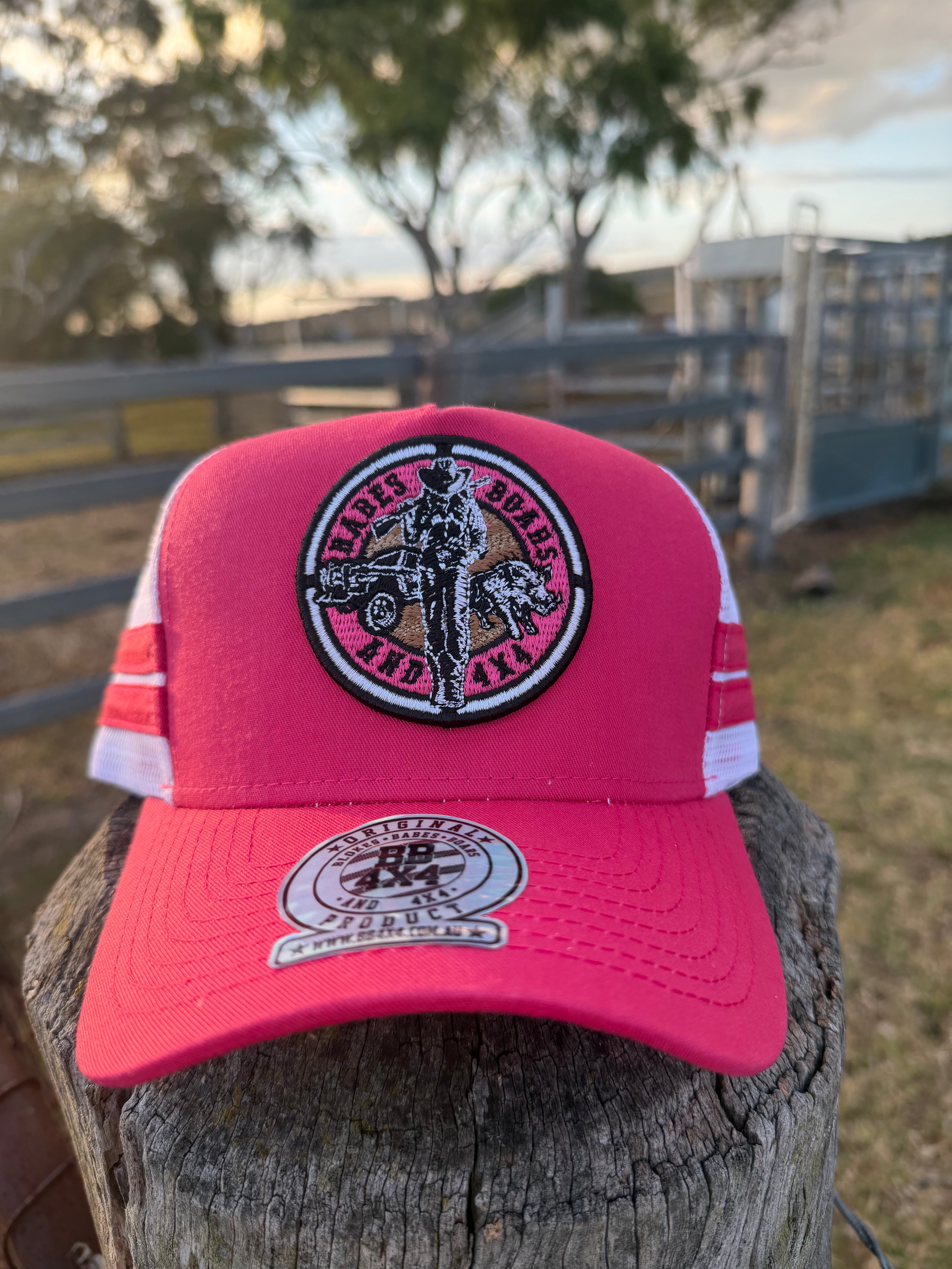 BB4x4 Babes Hot Pink Trucker Hat