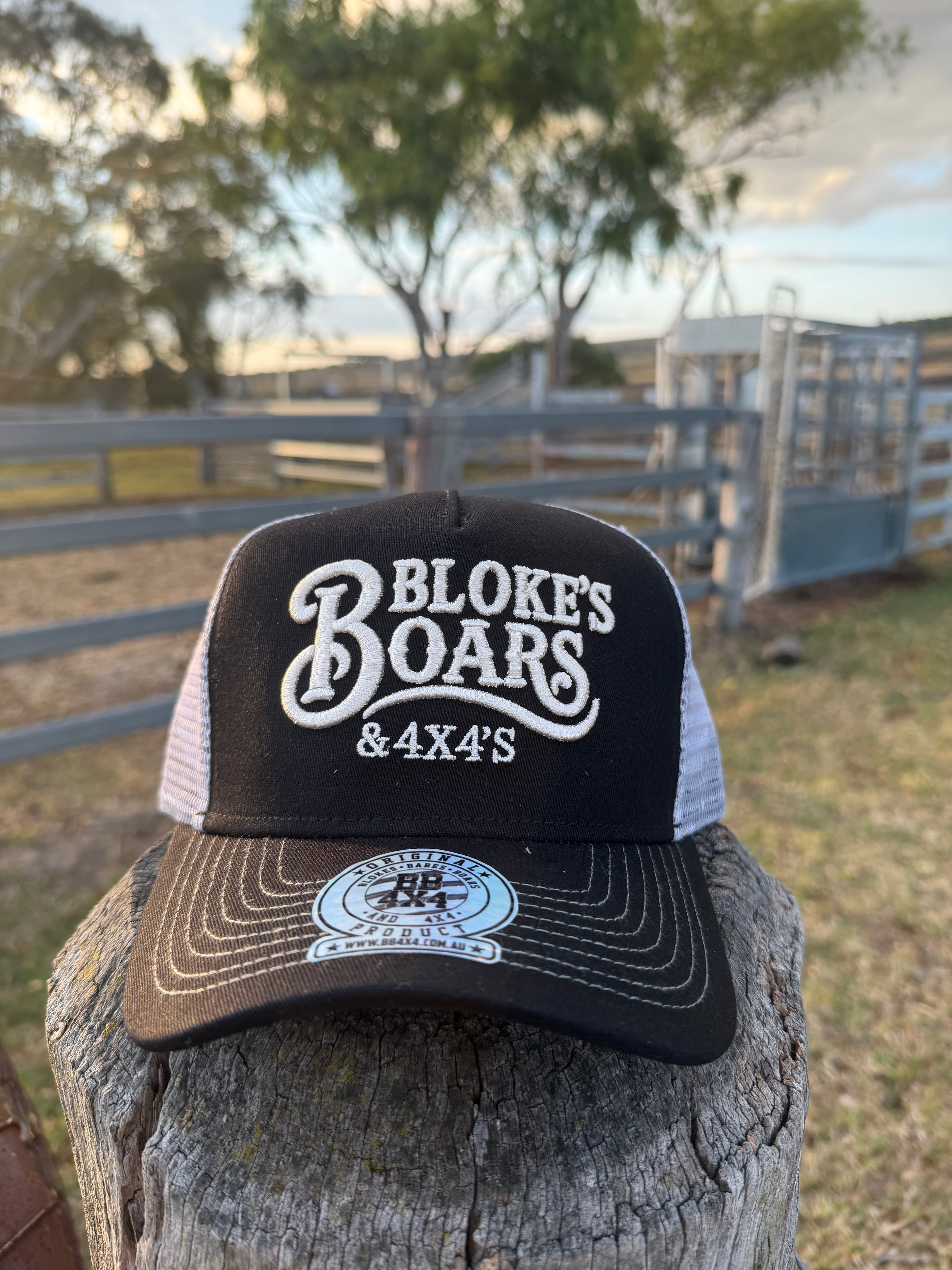 BB4x4 Blokes Old School Signature Trucker Hat