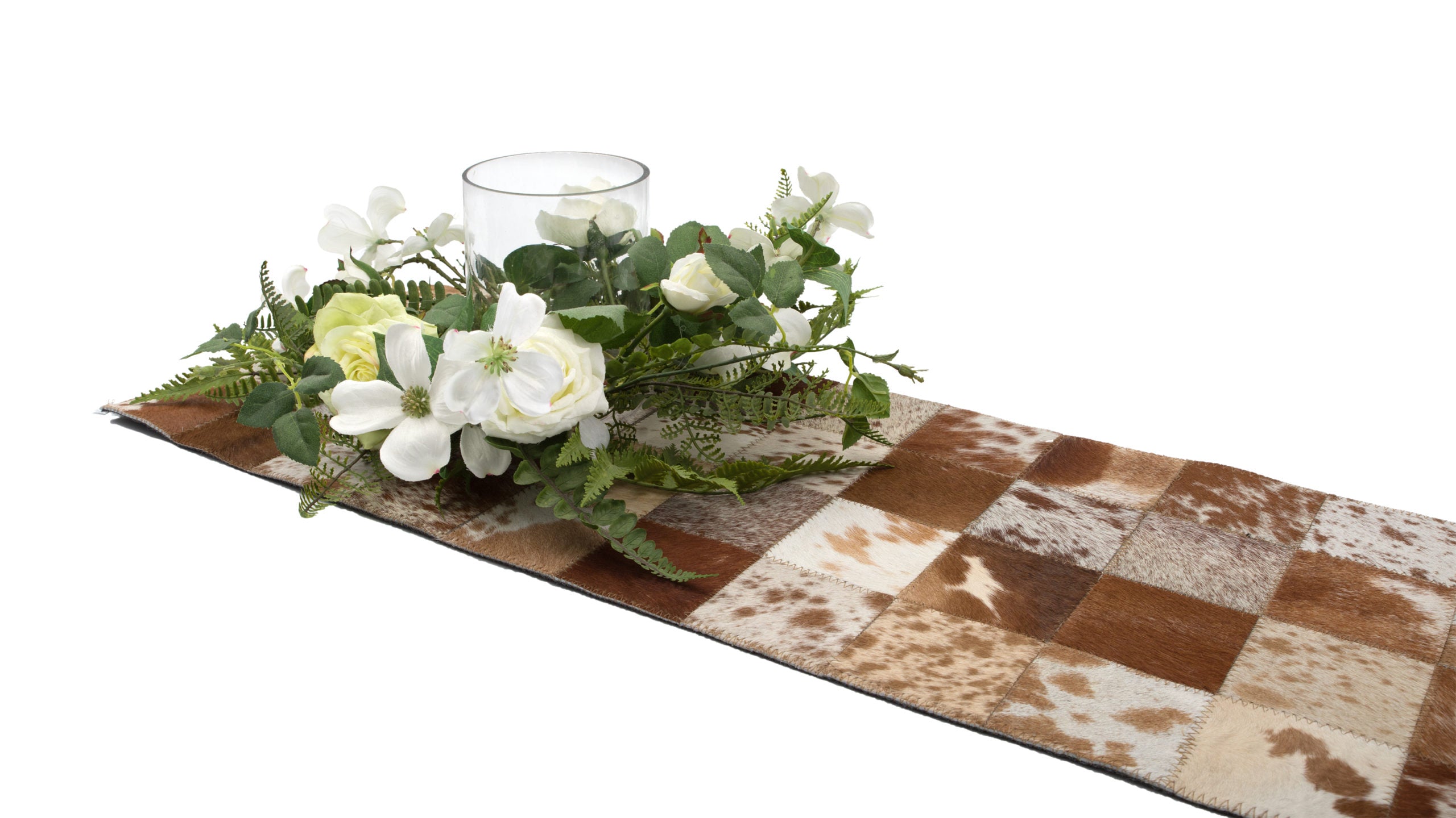 The Carun | Cowhide Table Runner
