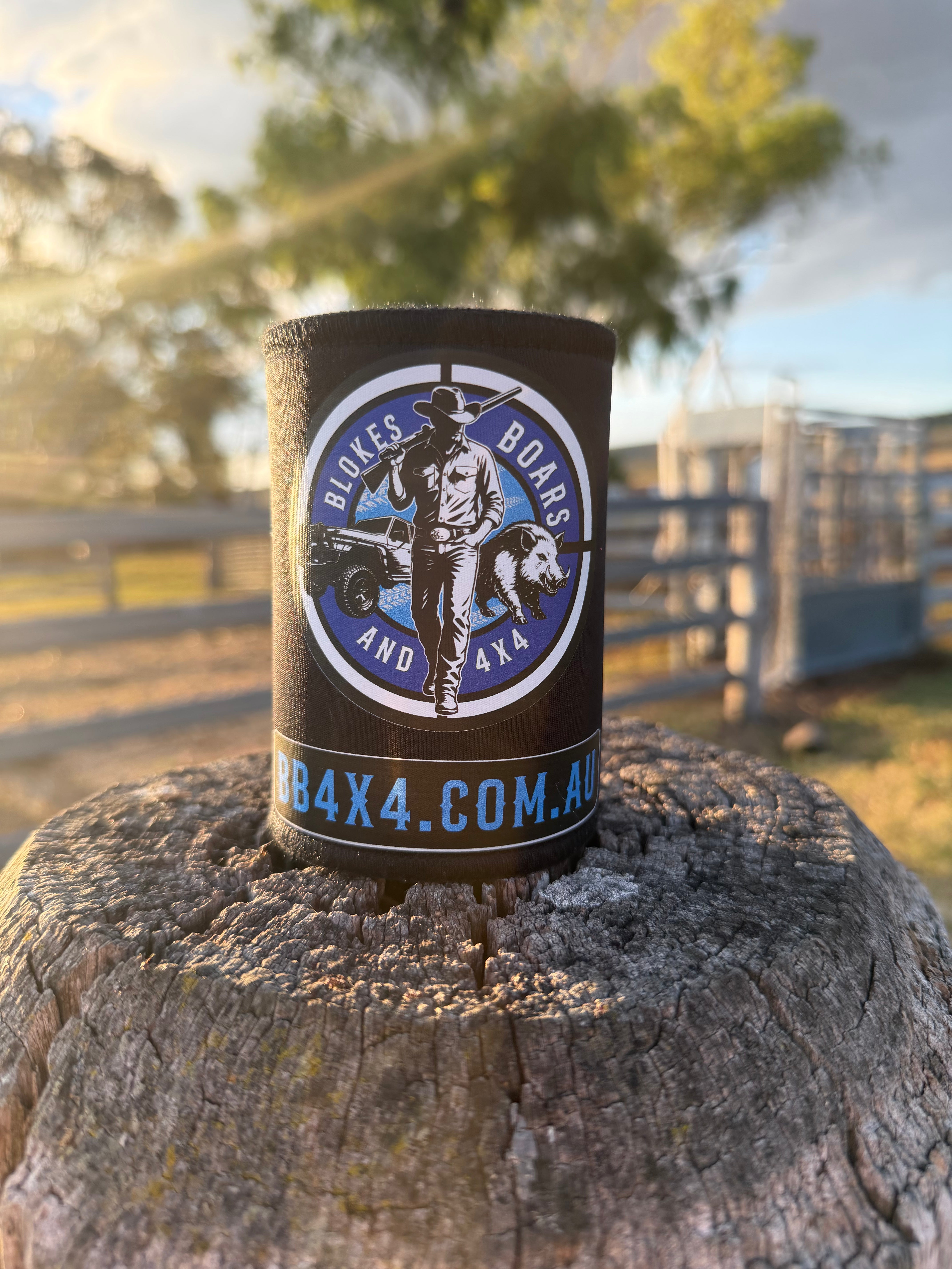 Blokes Black & Blue Roundel Drink Cooler