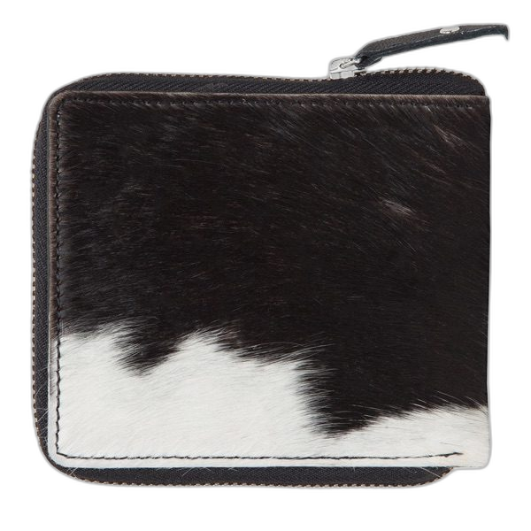 The CA04 | Small Cowhide Zippered Unisex Wallet