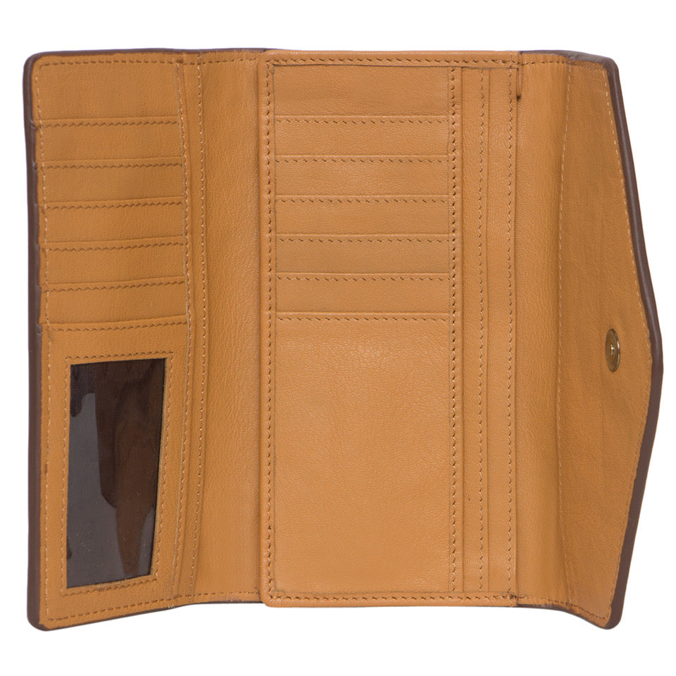 The Cuba | Tooling Leather Trifold Cowhide Wallet