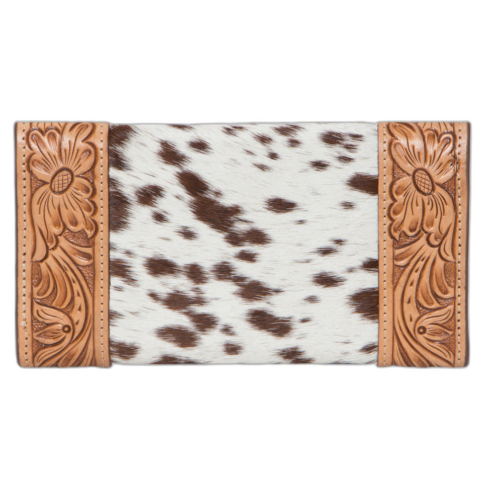 The Cuba | Tooling Leather Trifold Cowhide Wallet