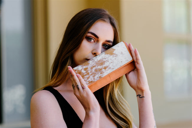 The Richmond | Slim Ladies Cowhide Wallet