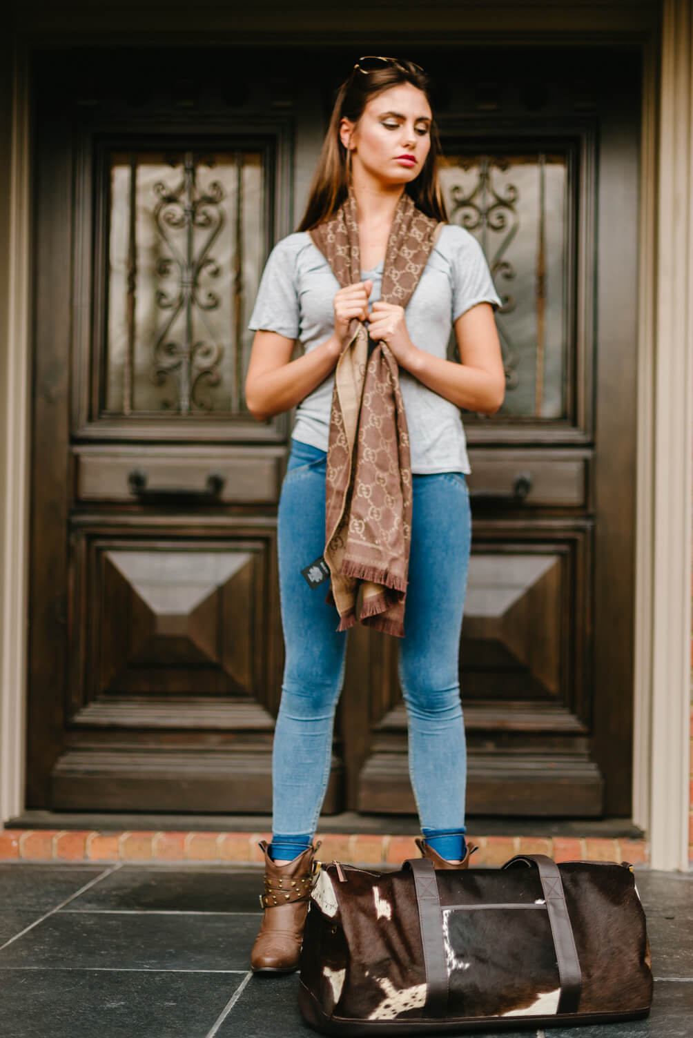 The Australia Weekender | Cowhide Travel Bag