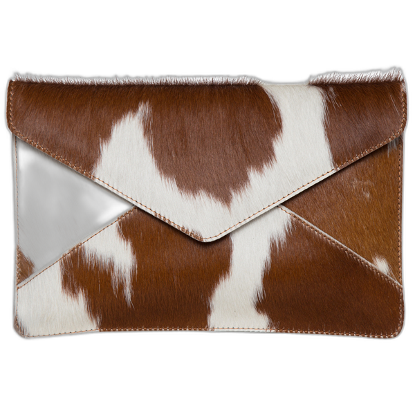 The Graz | Envelope Cowhide Clutch