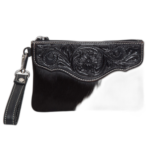 The Para | Tooling Leather Cowhide Clutch