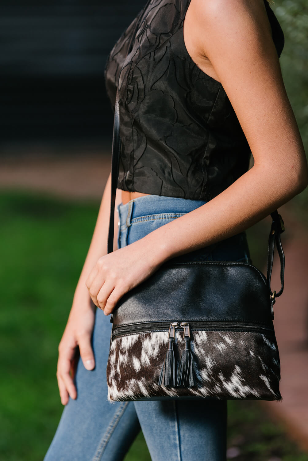 The Finland | Cowhide Leather Bag