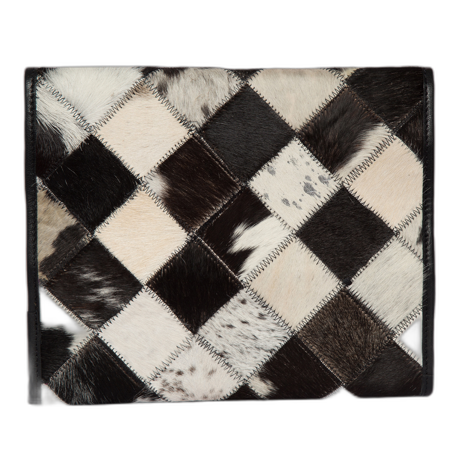 The Vanity | Cowhide Makeup Bag