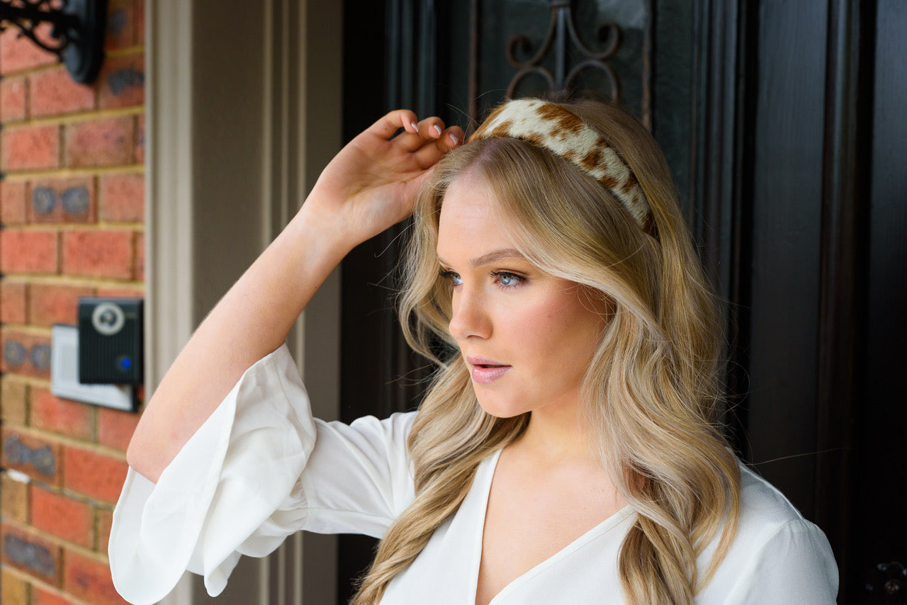 The Halo | Cowhide Headband
