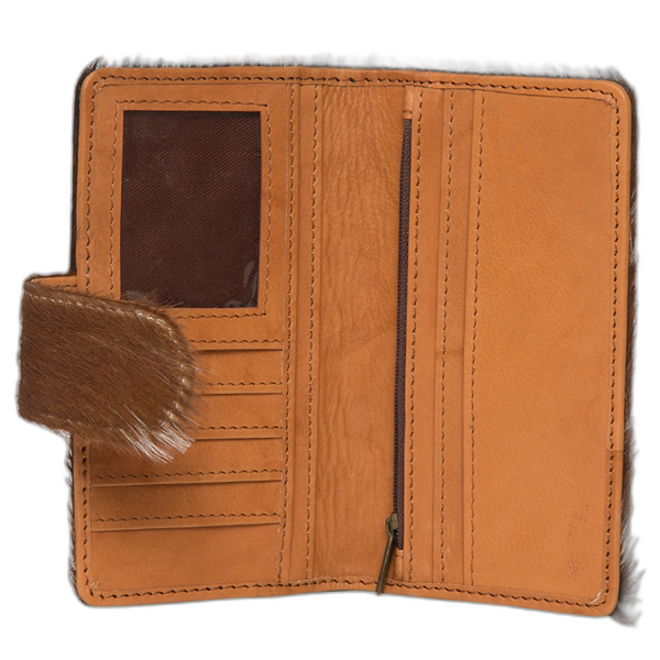 The Vermont | Small Flap Cowhide Wallet