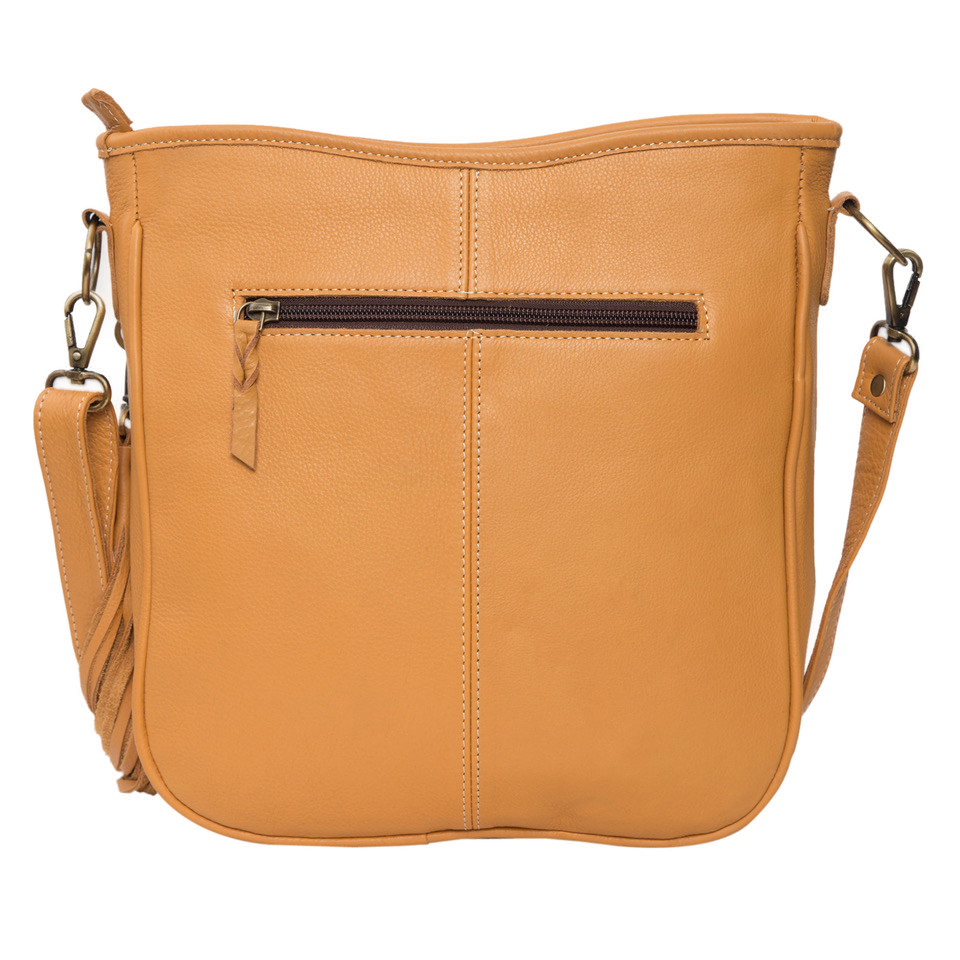 The Santiago | Tooling Leather Cowhide Medium Bag