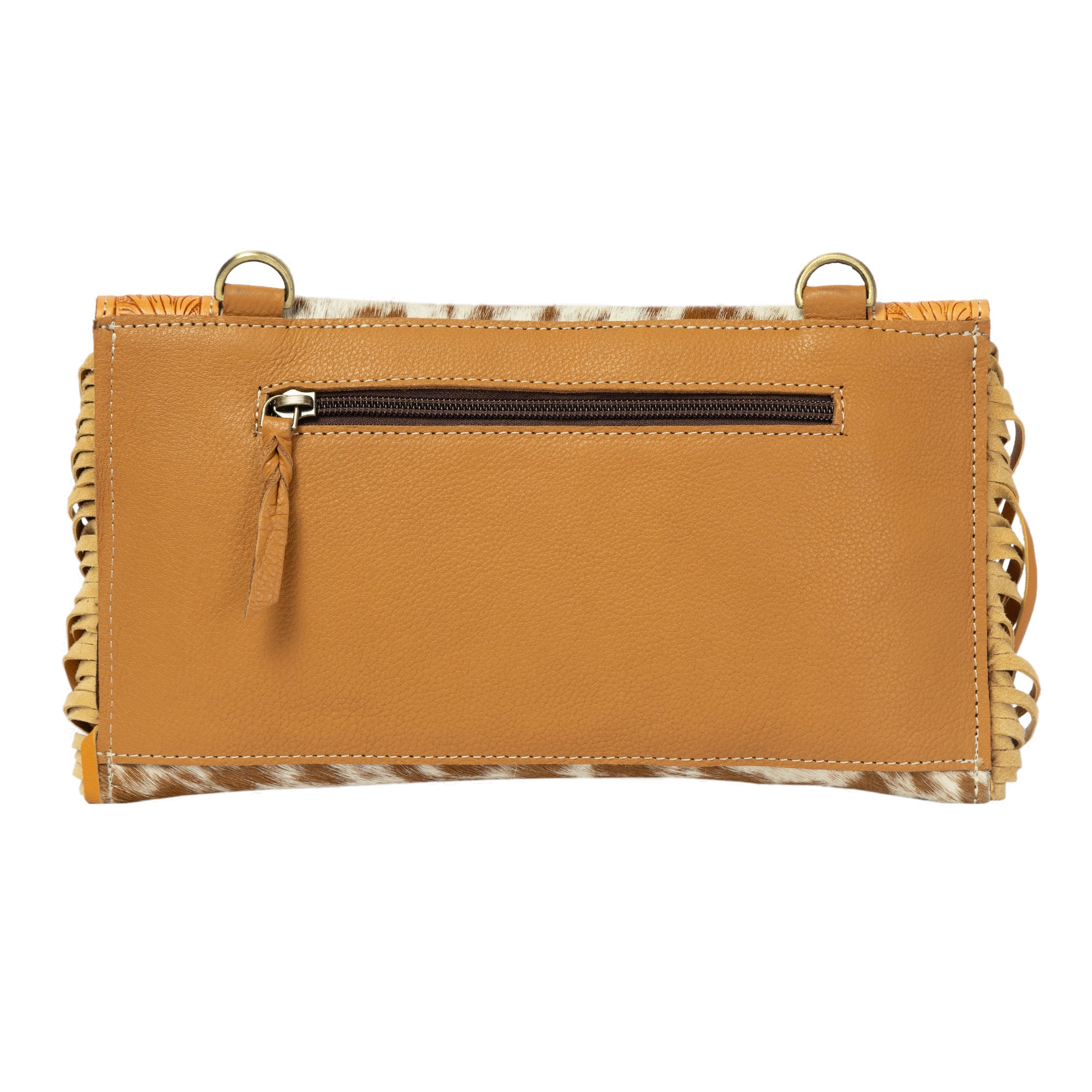 The Maraba | Cowhide Tooled Hand Clutch Bag
