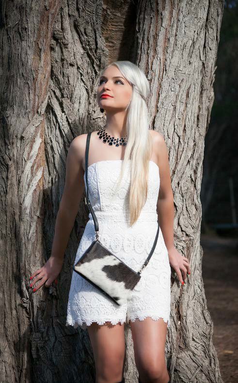 The Barcelona | Small Cowhide Sling Bag