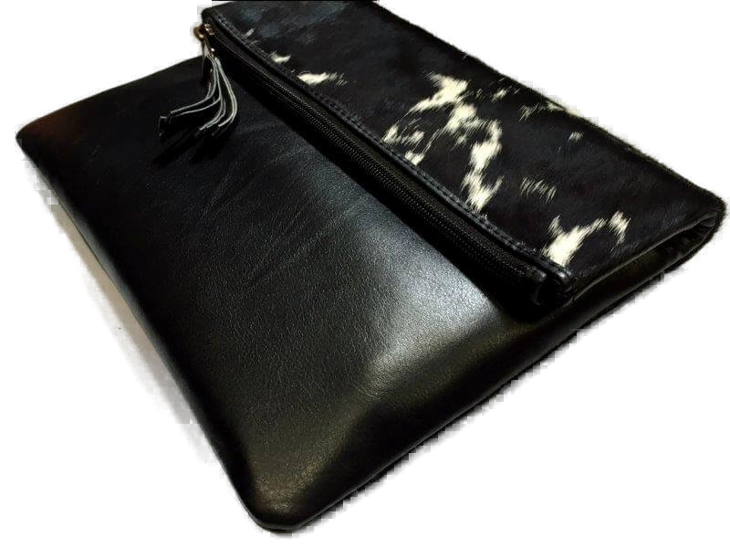 The Sweden | Foldover Cowhide Bag