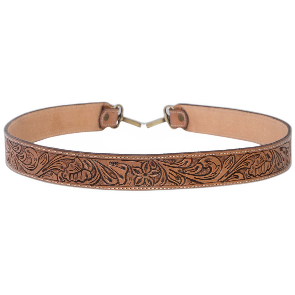 The Everyday Strap | Interchangeable Tooled Leather Bag Strap