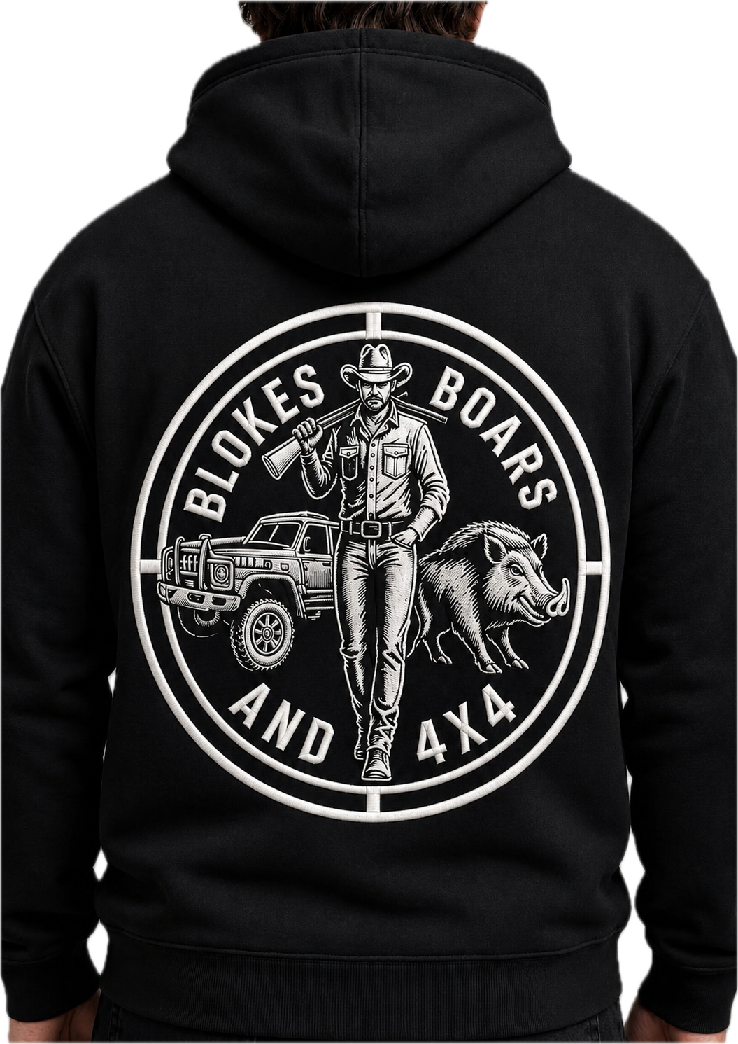 BB4x4 Black Hoodie