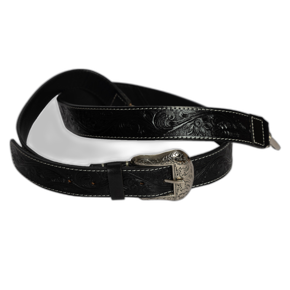The Adjustable Strap | Tooled Leather Bag Strap