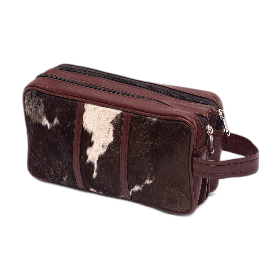 The Canada | Cowhide Toiletries Bag