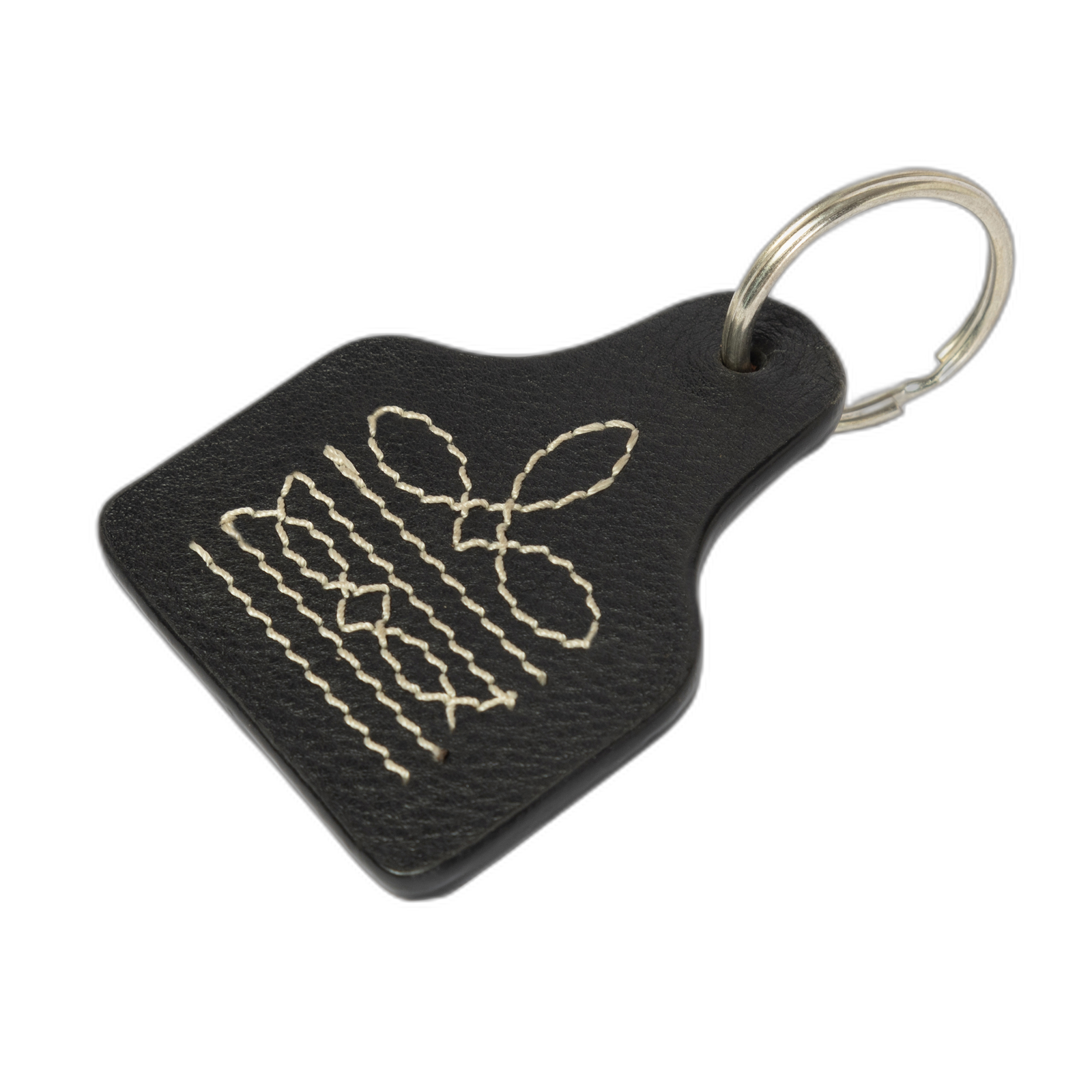 The Boot Stitch | Cattle Tag Keyring
