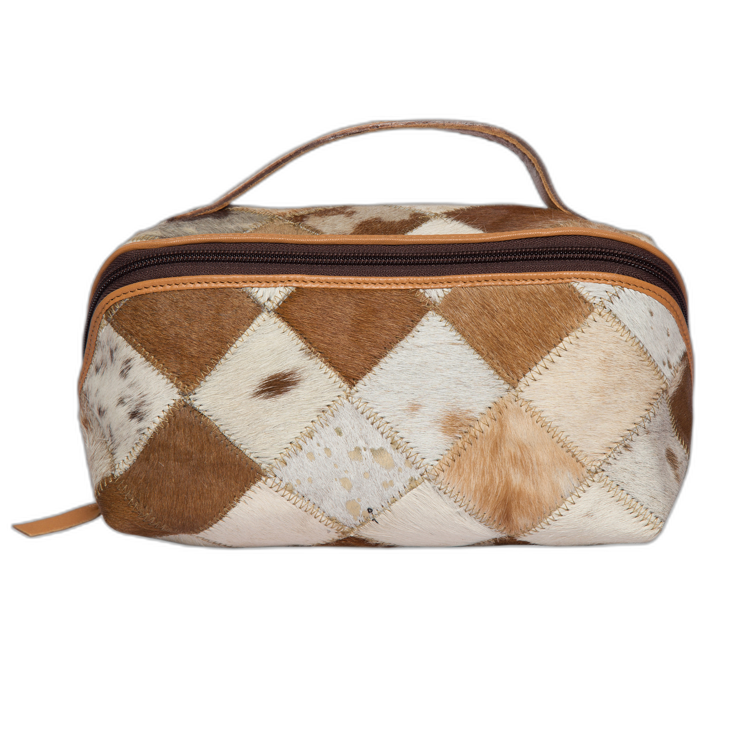 The Keepsake | Cowhide Cosmetics Bag