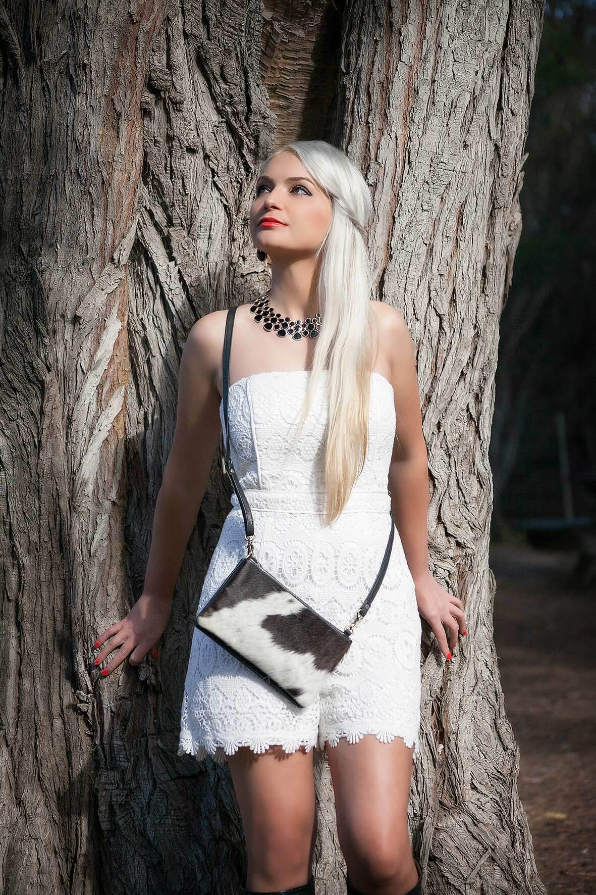 The Barcelona | Small Cowhide Sling Bag