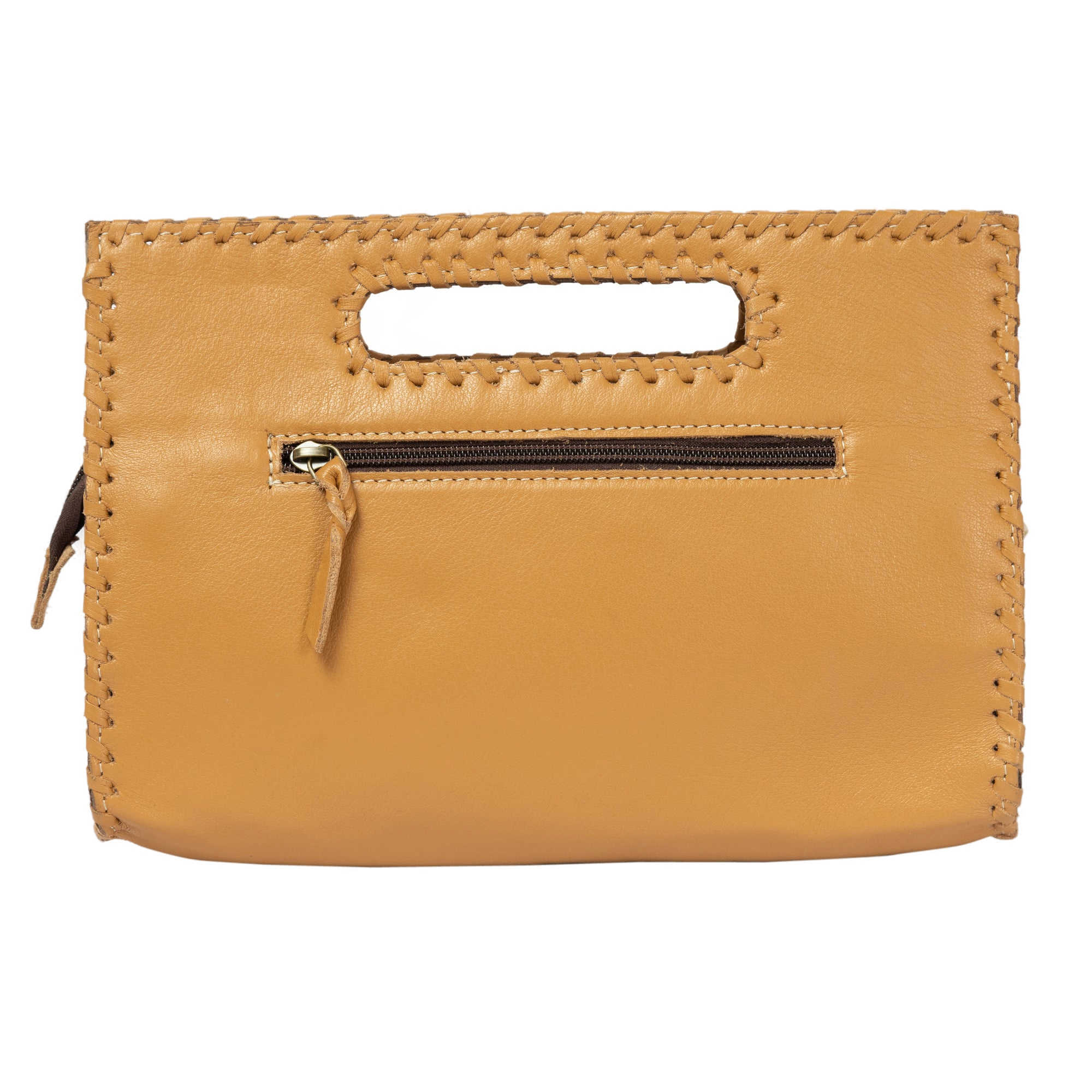 The Messina | Cowhide Medium Bag With Tooled Cutwork