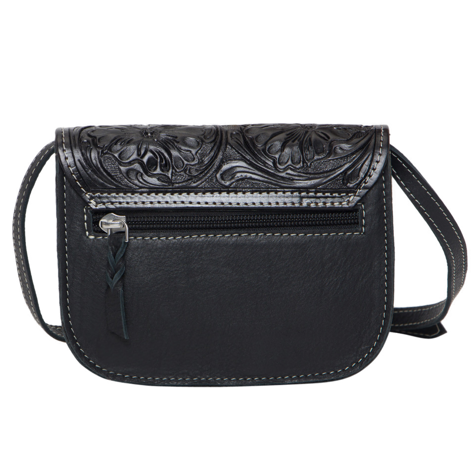 The Haiti | Tooling Leather Cowhide Small Bag