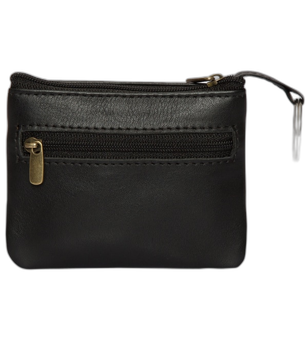 The Peru | Card and Change Cowhide Purse