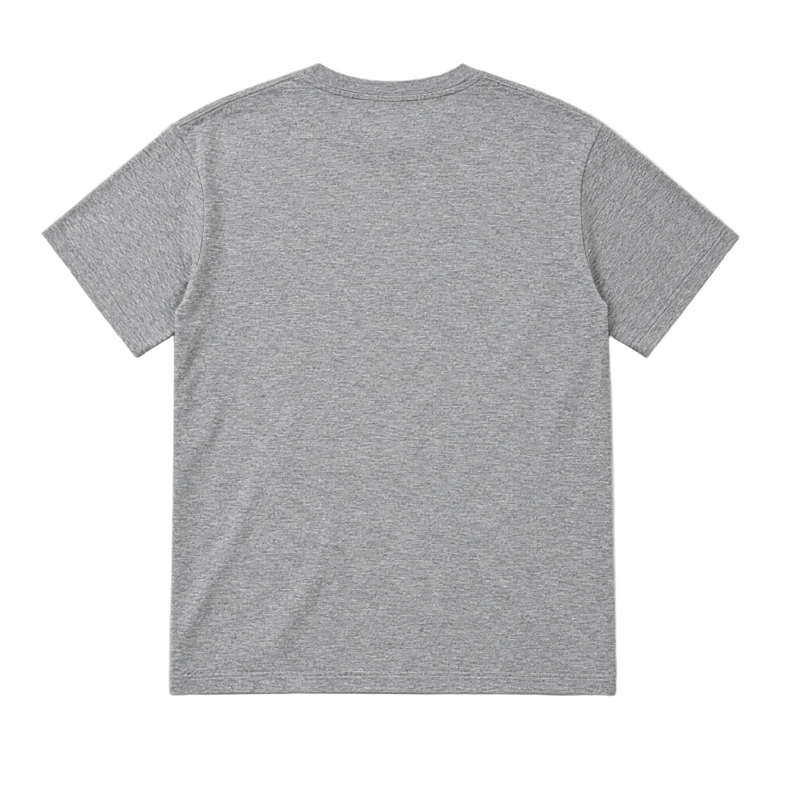 BB4x4 grey unisex t-shirt, back (designs print here)