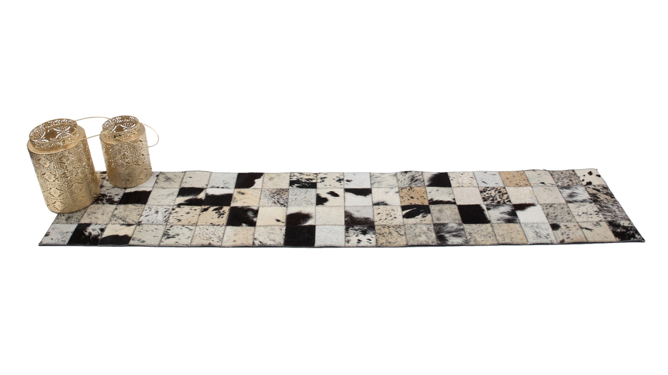 The Carun | Cowhide Table Runner