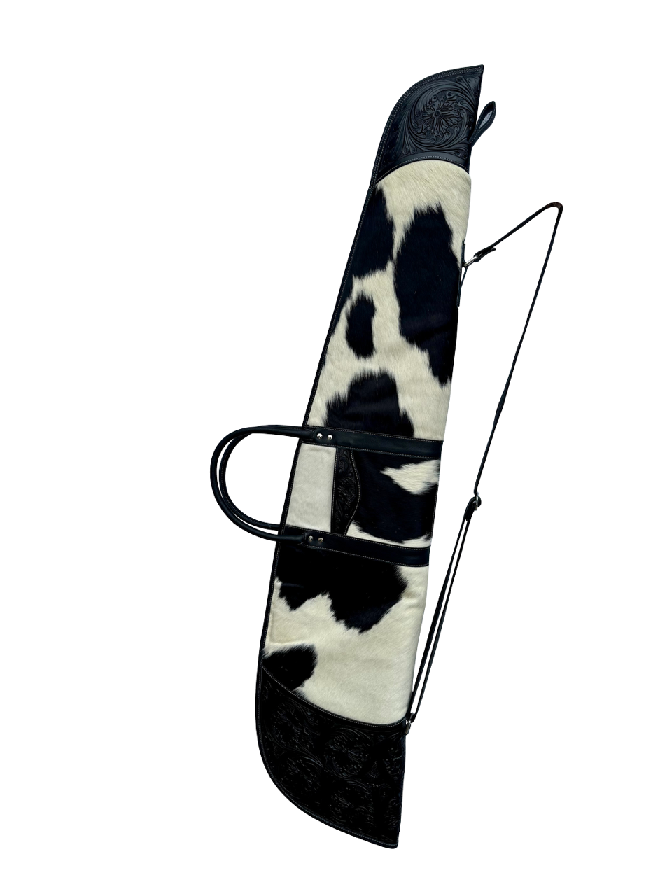 The GUN04 | Extra Large Tooled Cowhide Rifle Case