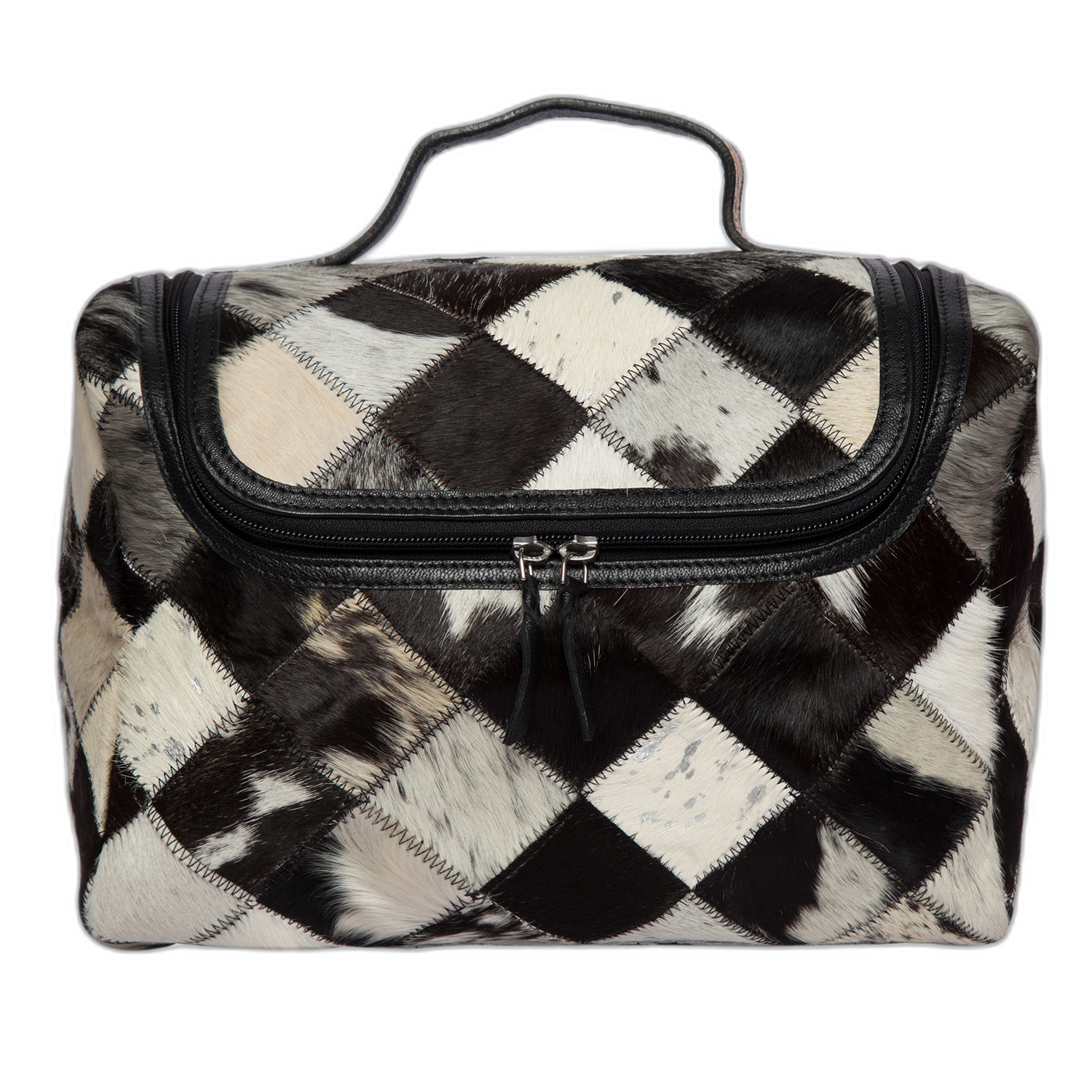 The Patchwork | Cowhide Toiletries Bag