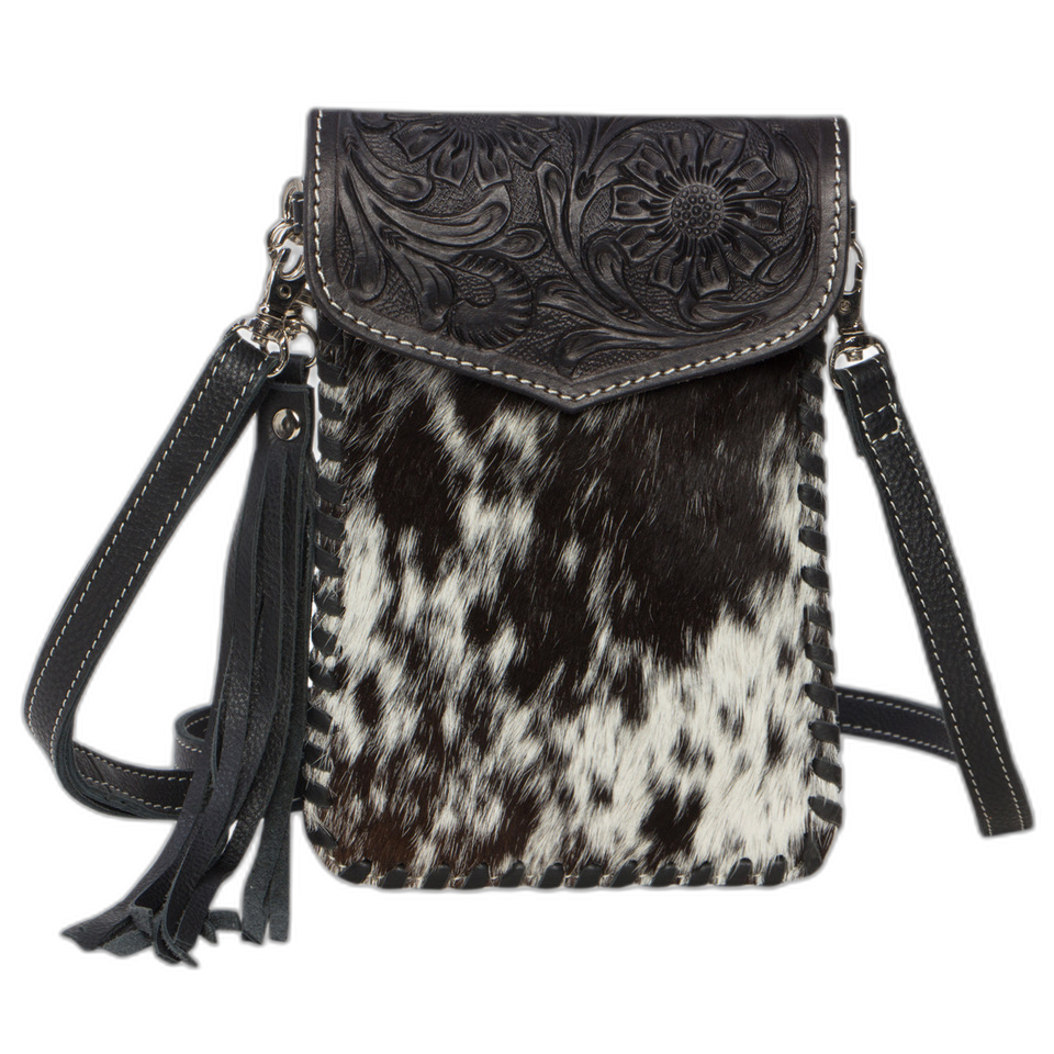 The Tole | Tooling Leather Cowhide Phone Bag