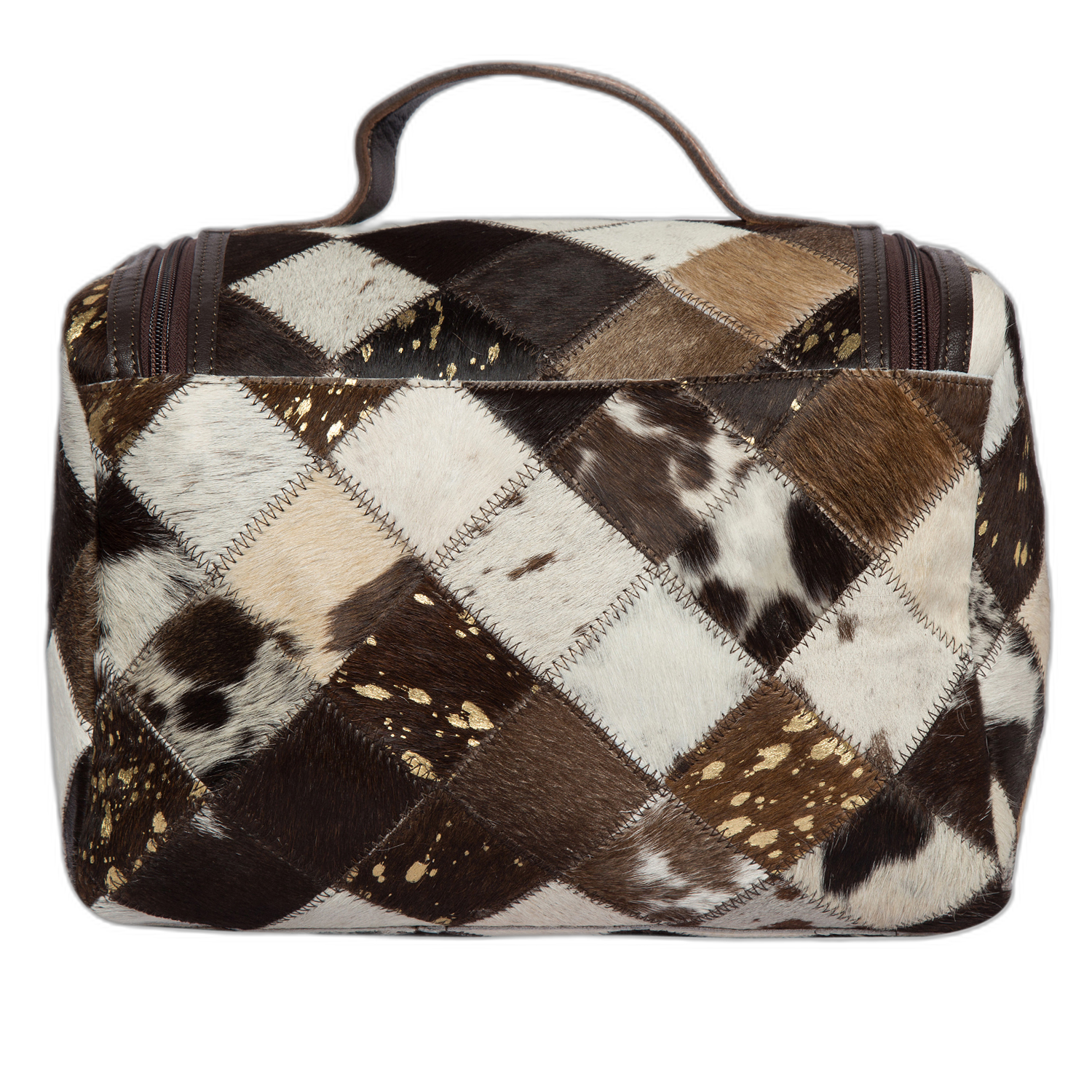 The Patchwork | Cowhide Toiletries Bag