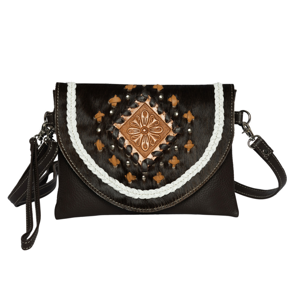 The Waco | Small Boho Bag with Leather Stitch