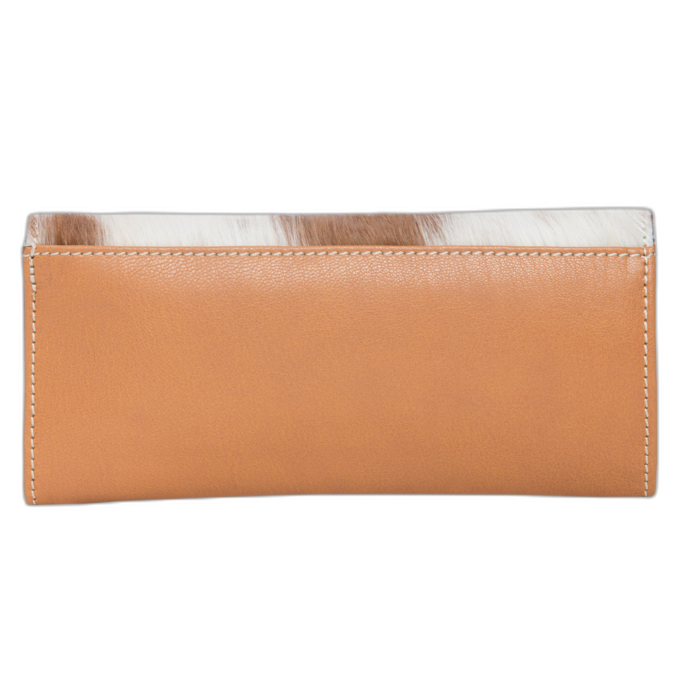 The Oran | Tooling Leather Flap Cowhide Wallet