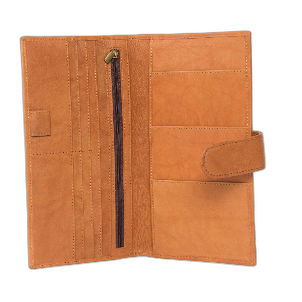 The Rochester | Travel Cowhide Clutch Wallet