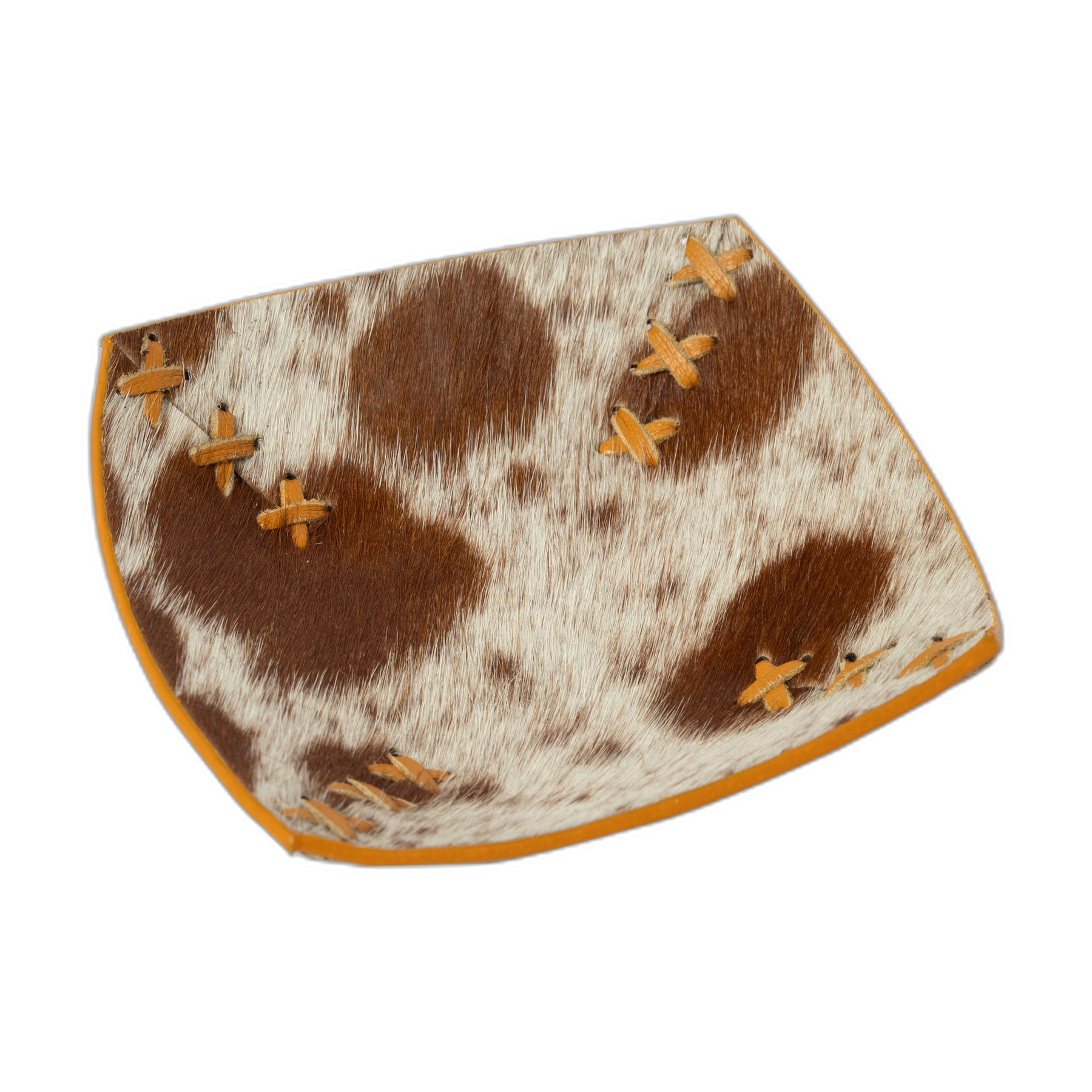 The Hide & Weave | Cowhide Trinket Tray