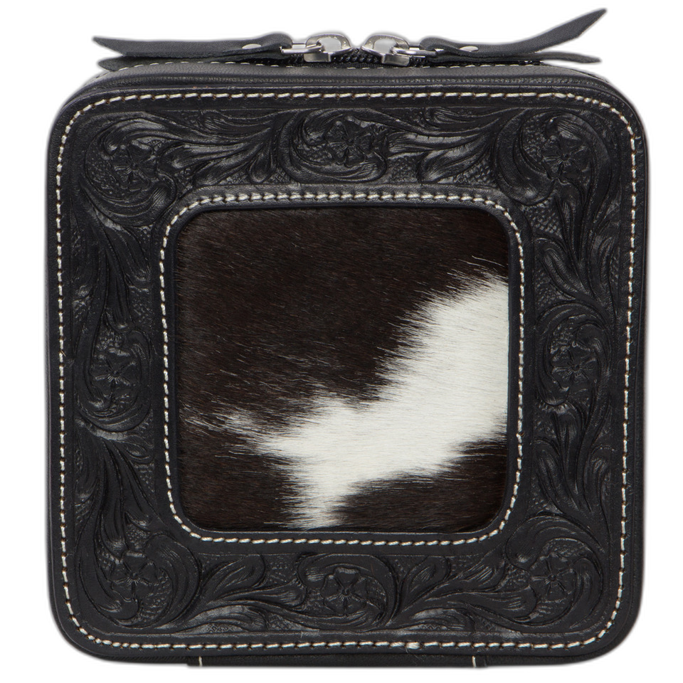 The Keepsake | Tooling Cowhide Jewellery Box