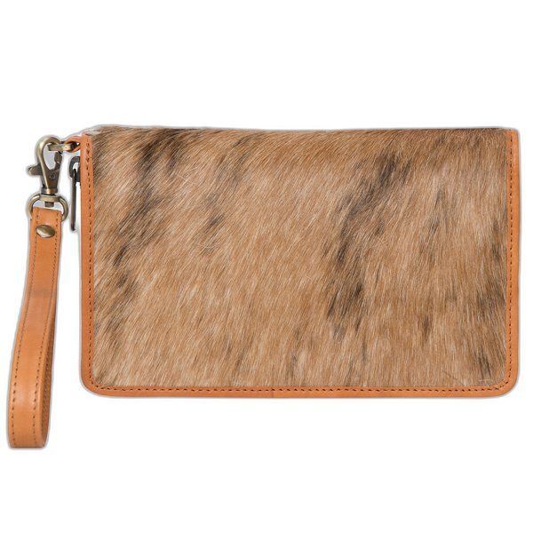 The Texas | Wristlet Cowhide Wallet