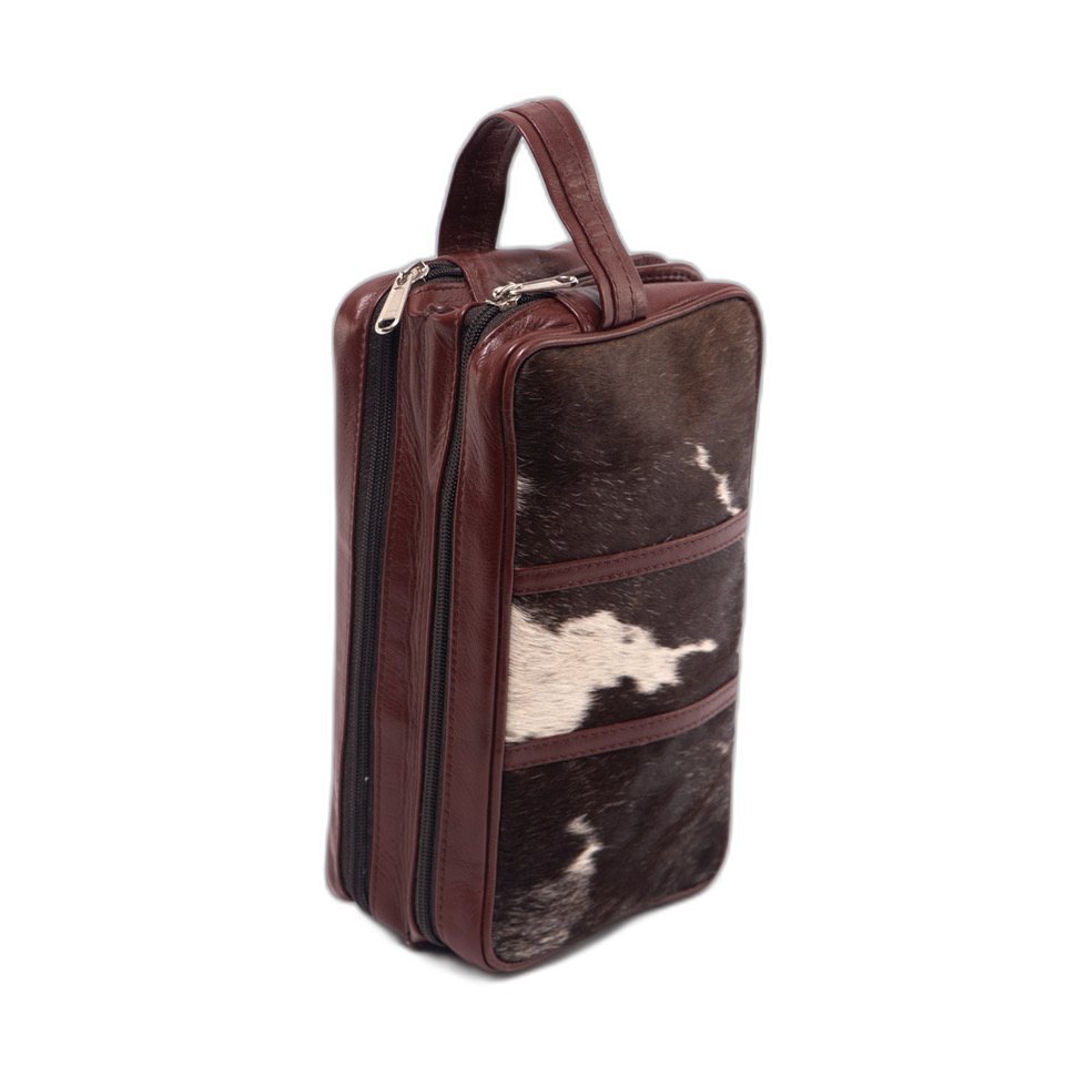 The Canada | Cowhide Toiletries Bag