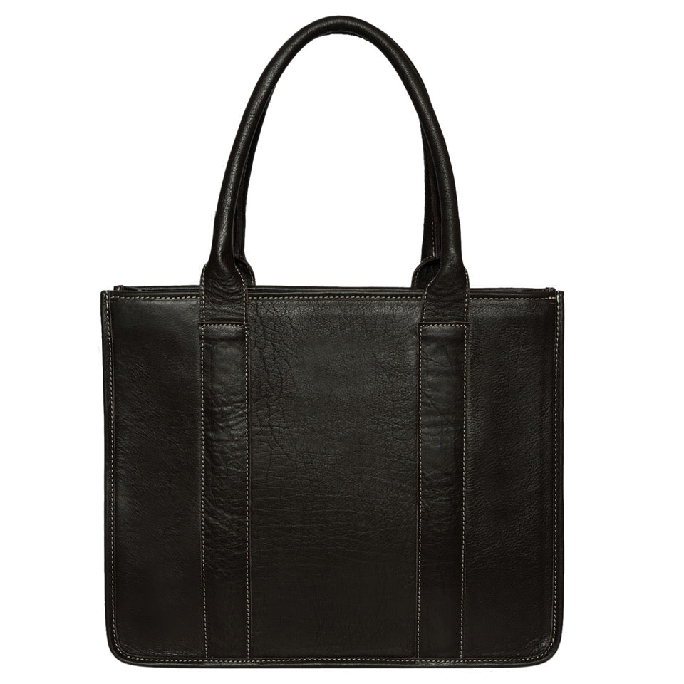 The Norman | Tooling Leather Cowhide Boot Stitch Bag
